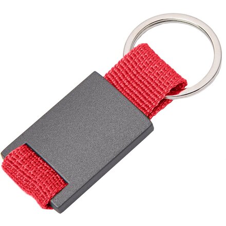 Брелок "DARK JET", красный/серый