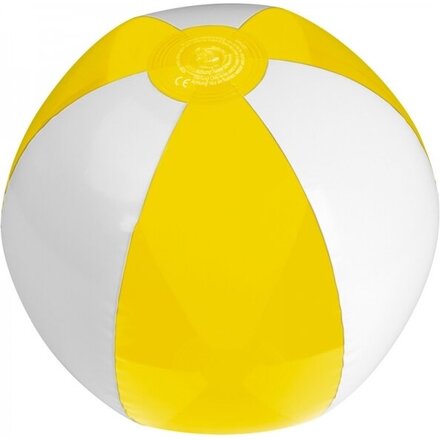 Мяч пляжный "Montepulciano" желтый/белый