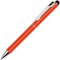 Ручка шариковая автоматическая "Straight Si Touch" оранжевый/серебристый