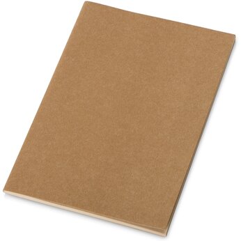 Блокнот "Monet", гибкая обложка A5 из моющегося крафта, 32 листа, натуральный