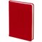 Ежедневник недатированный "City Soft Touch Latte", красный