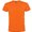 Футболка мужская "Atomic" 150, х/б, XL, оранжевый