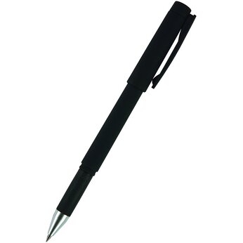 Ручка пластиковая гелевая «Egoiste Black» под персонализацию, черная