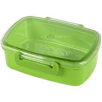 Контейнер для еды "Fresh", зеленое яблоко/прозрачный