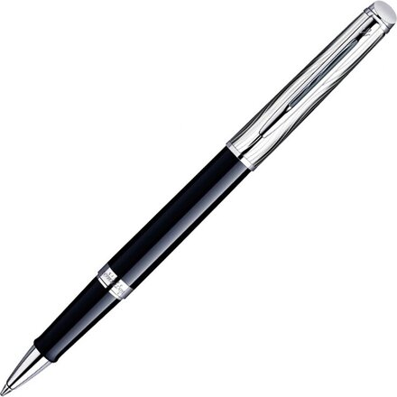 Ручка роллер Waterman Hemisphere Deluxe, серебристый/черный