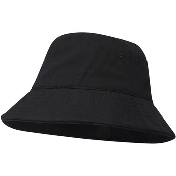 Панама Wicklow из переработанного материала - Сплошной черный