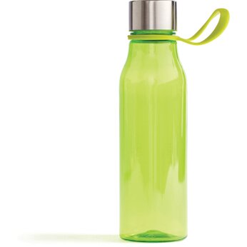 Бутылка для воды "Lean" с кольцом, салатовый/серебристый