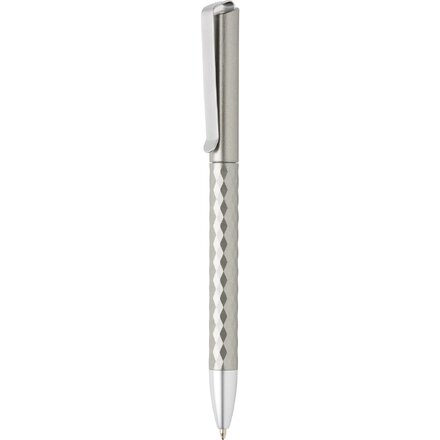 Ручка шариковая автоматическая "X3.1" серый/серебристый