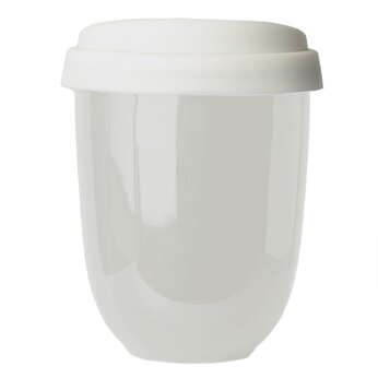 Стакан "Capsula" с крышкой, белый