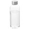 Бутылка для воды "Spring" прозрачный/серебристый