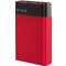 Зарядное устройство Power Bank "Apria" 10000 мАч, красный