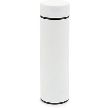 Термос "Bronx" софт-тач, белый