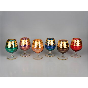 Набор бокалов для вина «Караваджо» разноцветный