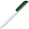 Ручка шариковая автоматическая "Flow Pure MATT B" белый/темно-зеленый