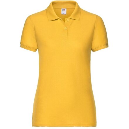 Рубашка-поло женская "Polo Lady-Fit" 180, XS, желтый