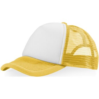Бейсболка "Trucker" желтый/белый