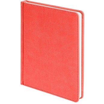 Ежедневник недатированный "Bliss" красный