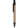 Блокнот А7 "Samui" с ручкой, бежевый/черный
