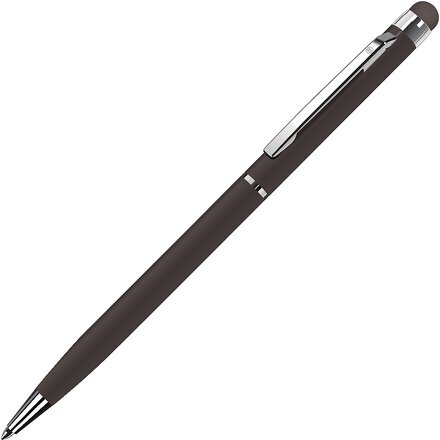 Ручка шариковая автоматическая "TouchWriter" черный/серебристый