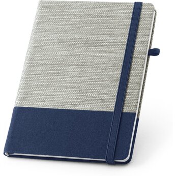 Блокнот "Rousseau" серый/синий