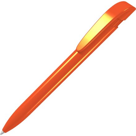 Ручка шариковая автоматическая "Antibac Yes" оранжевый