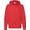 Толстовка мужская "Lightweight Hooded Sweat Jacket" 240, S, с капюшоном, красный