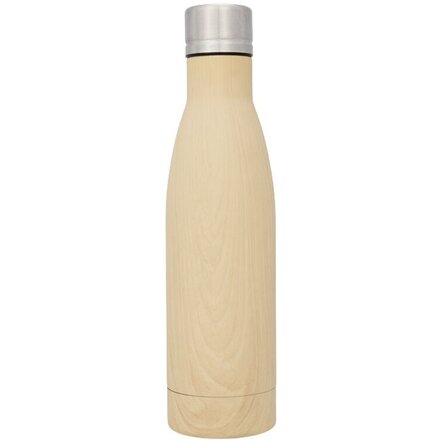 Бутылка для воды "Vasa" светло-коричневый/серебристый