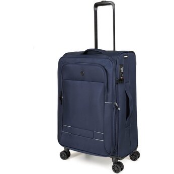 Чемодан средний "Brosno" синий