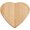Доска разделочная "Wooden Heart" светло-коричневый