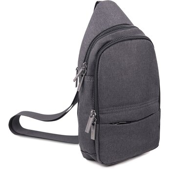 Сумка "Core" серый/голубой