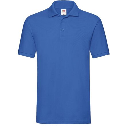 Рубашка-поло мужская "Premium Polo" 180, L, синий