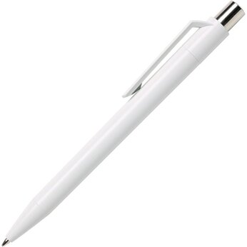 Ручка шариковая автоматическая "Dot B CR" белый/черный