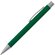 Ручка шариковая автоматическая "Abu Dhabi" софт-тач, зеленый/серебристый