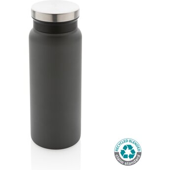 Бутылка для воды "P433.022", темно-серый/серебристый