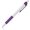Ручка шариковая автоматическая "Aero" белый/фиолетовый