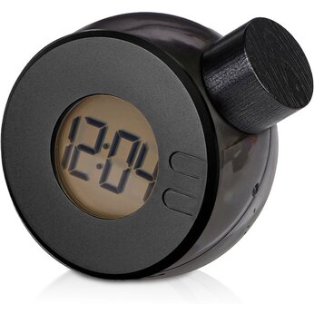 Водяные часы из бамбука "Splash Hour", черный