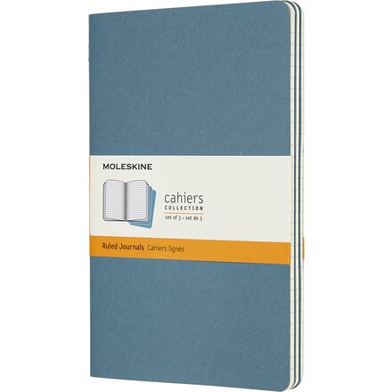 Блокнот "Cahier Journal Large" 3 шт., голубой