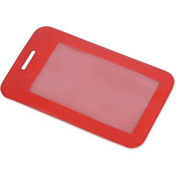 Чехол для пропуска "Weekend" красный