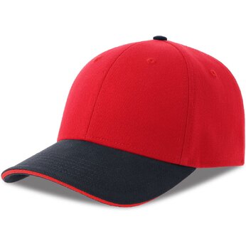 Бейсболка "LIBERTY SANDWICH-S" красный/темно-синий