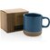 Кружка "P434.115", синий/натуральный