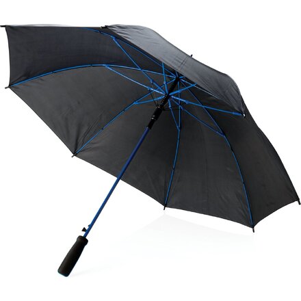 Зонт-трость "P850.045" черный/синий