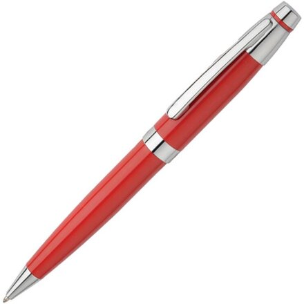 Ручка шариковая "Ковентри" красный/серебристый