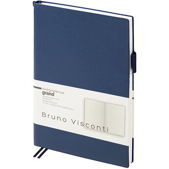 Ежедневник недатированный А5 "Grand", темно-синий