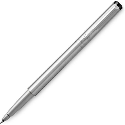 Ручка роллер «Parker Vector Standard Stainless Steel CT», серебристый