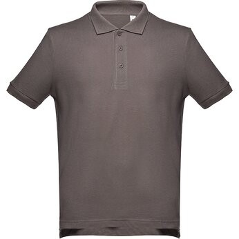 Рубашка-поло мужская "Adam" 195, XXXL, темно-серый