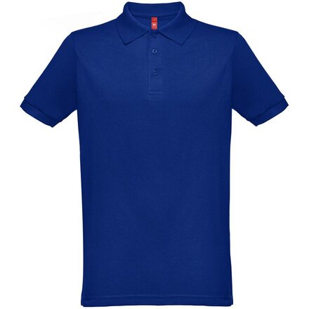 Рубашка-поло мужская "Berlin" 200, L, синий