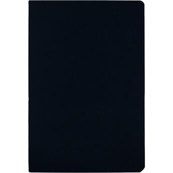 Бизнес тетрадь А5 "Megapolis flex" 60 л. soft touch клетка, темно-синий navy, размер A5