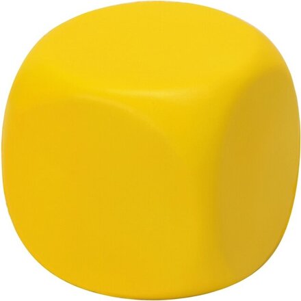 Антистресс "Кубик" желтый