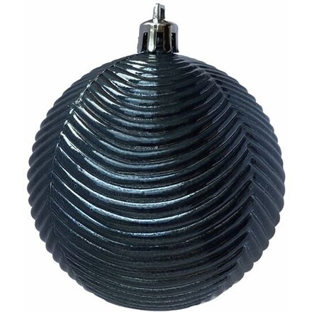 Новогоднее подвесное украшение из полистирола / 8x8x8см, темно-синий