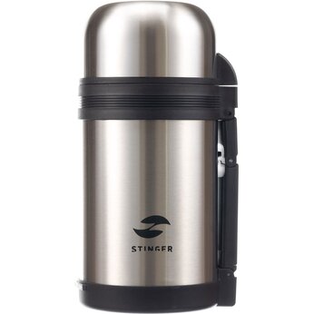 Термос "Stinger" 1000 мл, серебристый